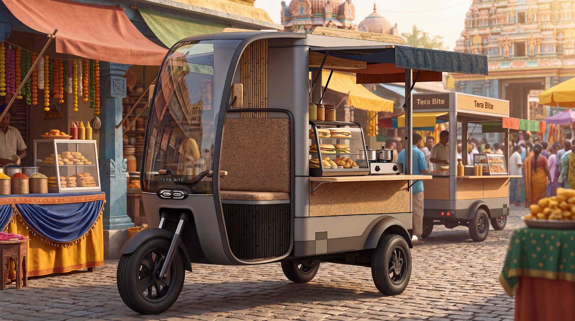 Fast-Casual Vending Cart